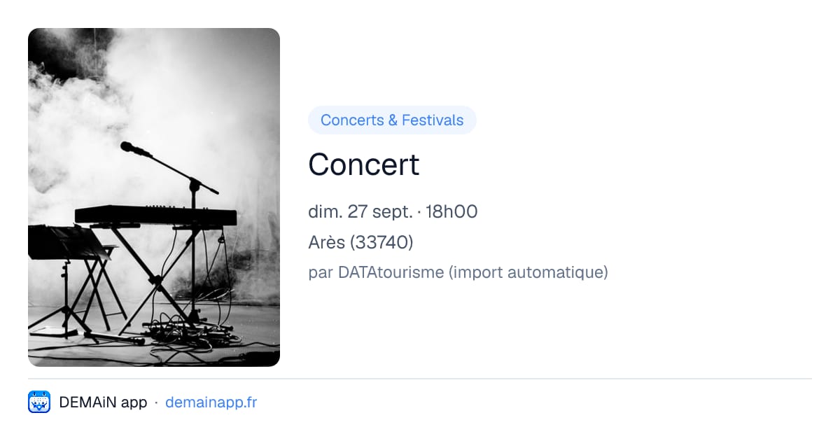 Concert — Arès