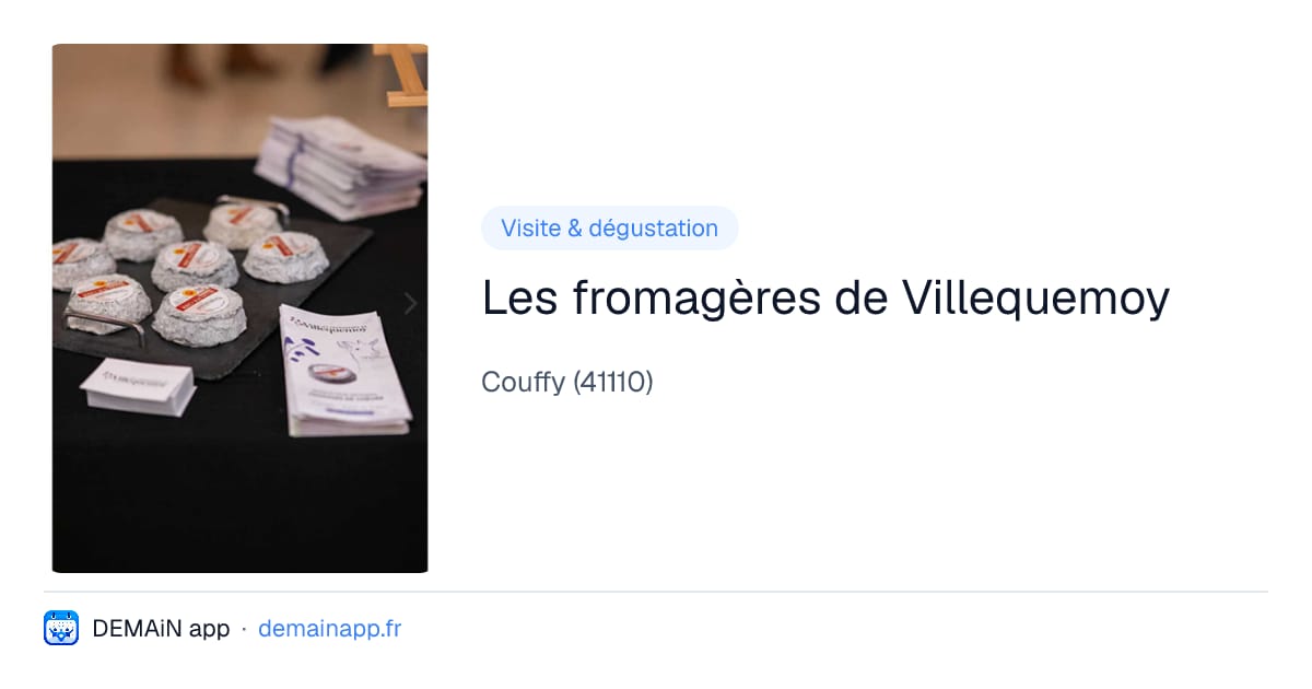 Les fromagères de Villequemoy — Couffy