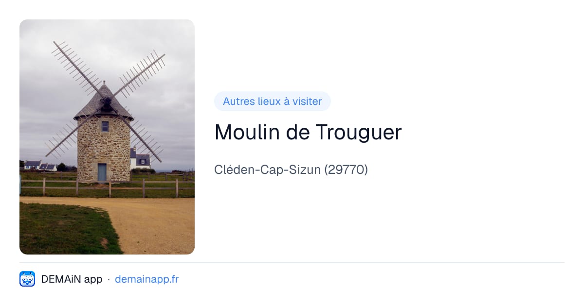 Moulin de Trouguer — Cléden-Cap-Sizun