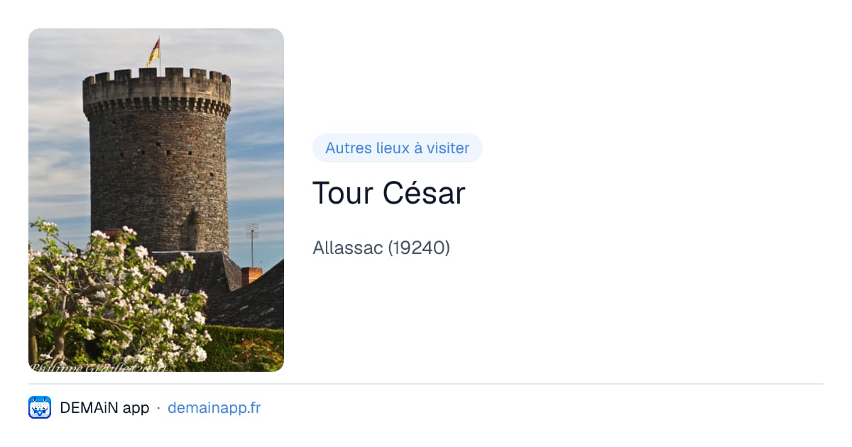 Tour César — Allassac