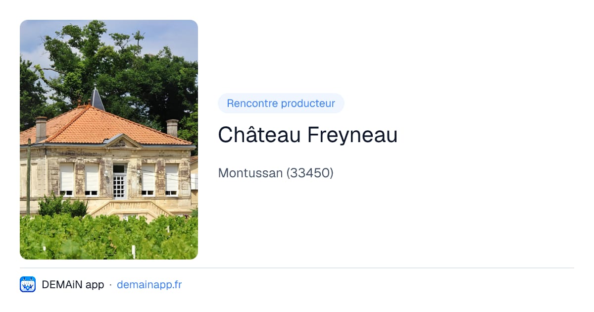 Château Freyneau — Montussan