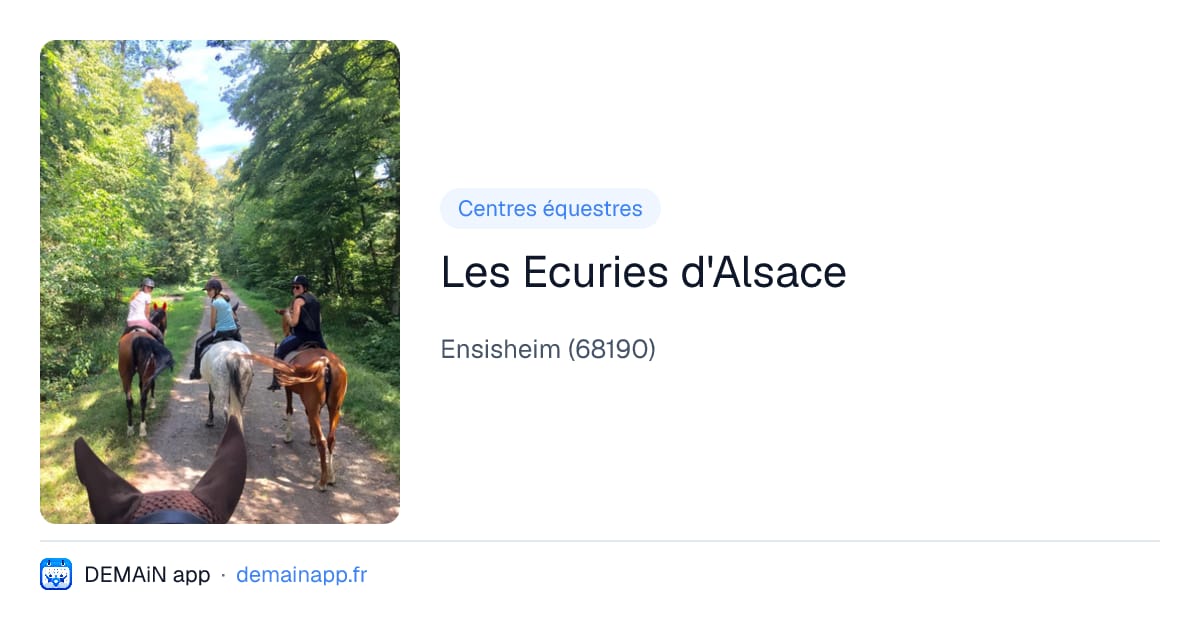Les Ecuries d'Alsace — Ensisheim