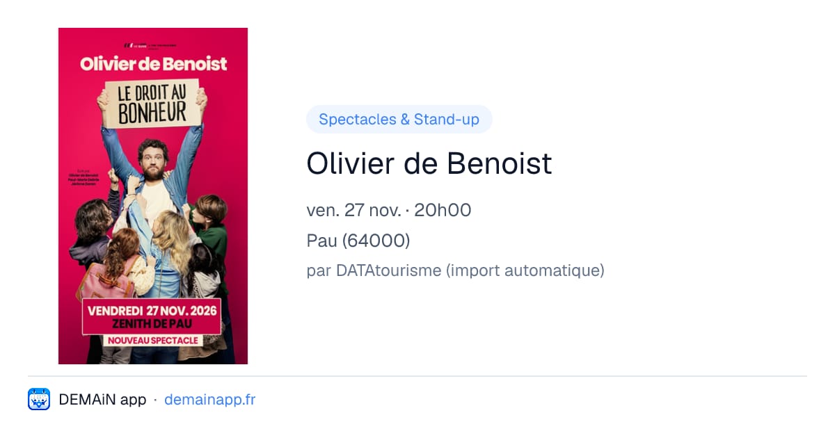 Olivier de Benoist — Pau