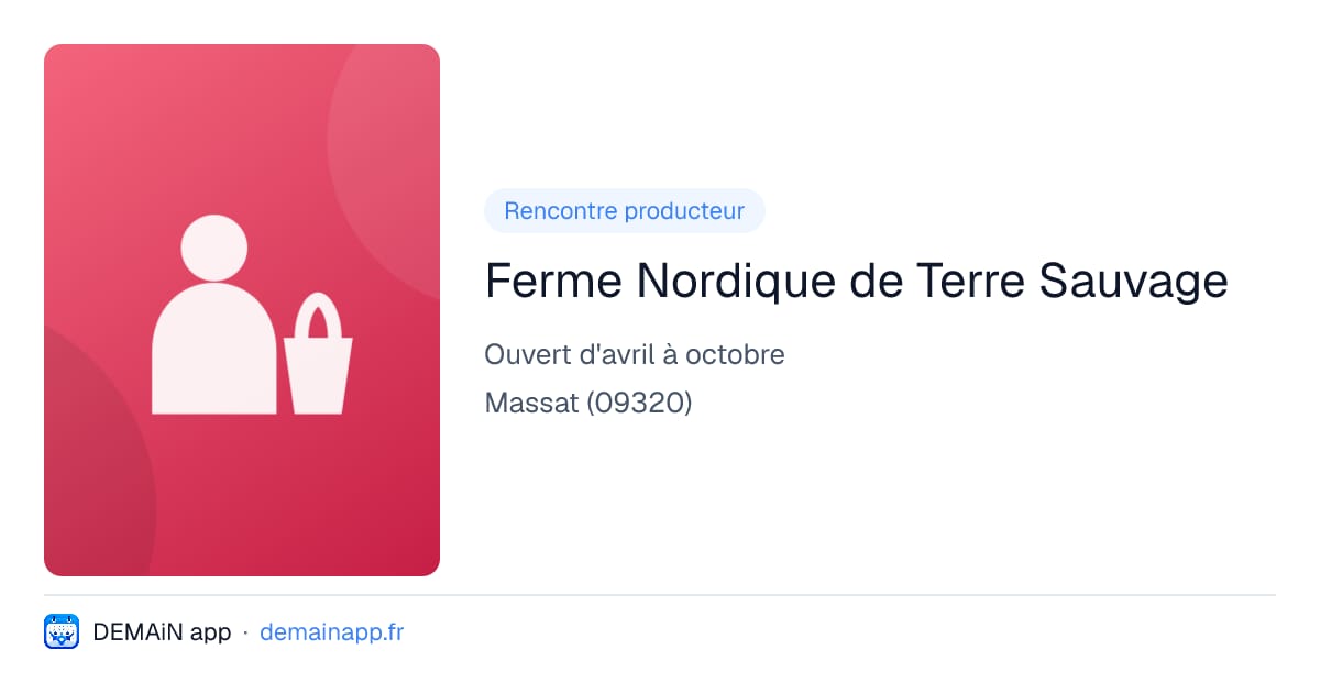 Ferme Nordique de Terre Sauvage — Massat
