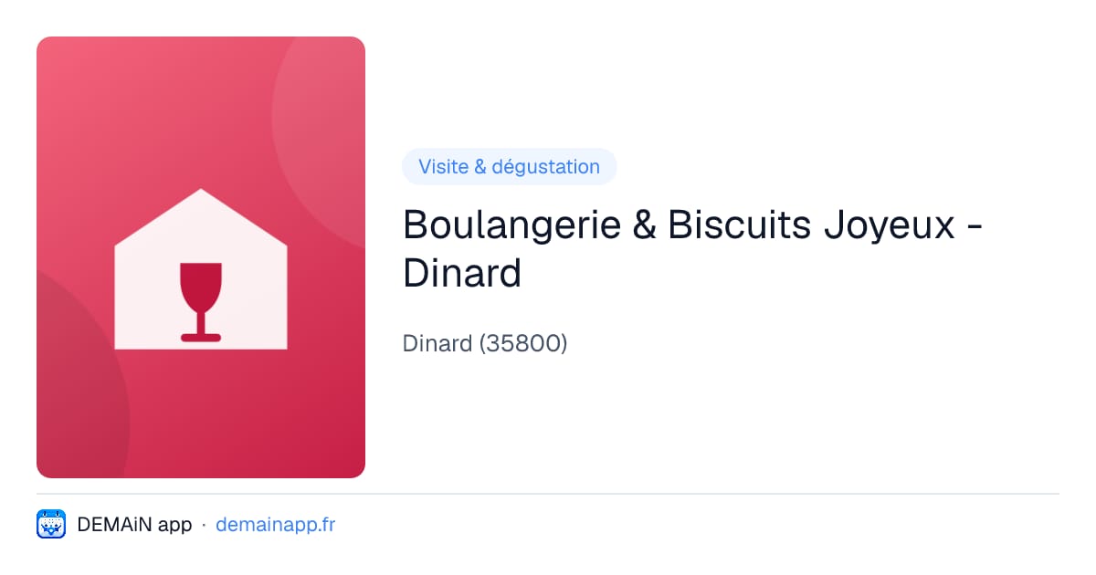 Boulangerie & Biscuits Joyeux - Dinard — Dinard