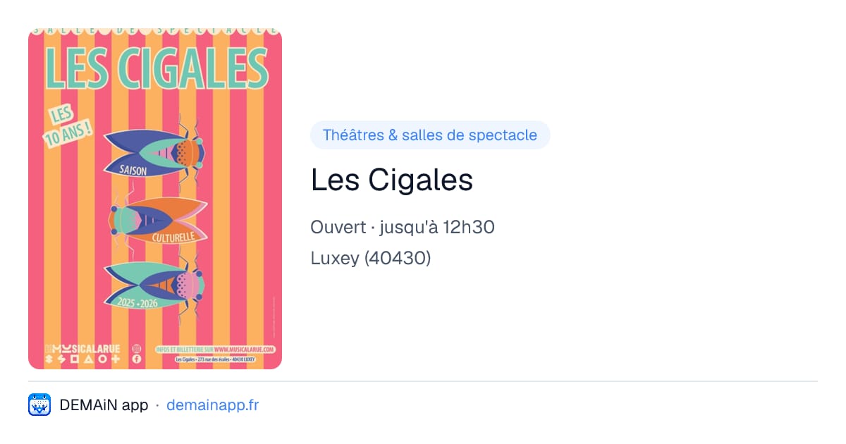 Les Cigales — Luxey