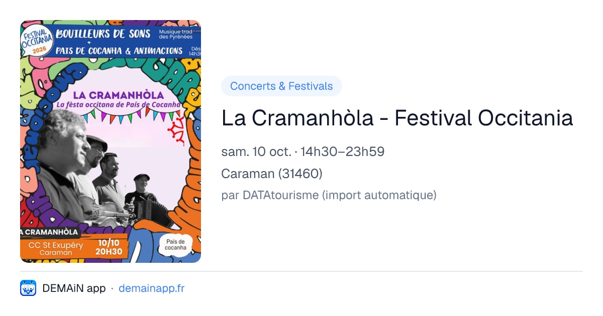 La Cramanhòla - Festival Occitania — Caraman