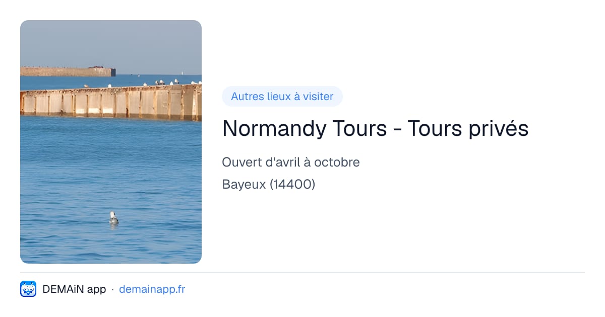 Normandy Tours - Tours privés — Bayeux