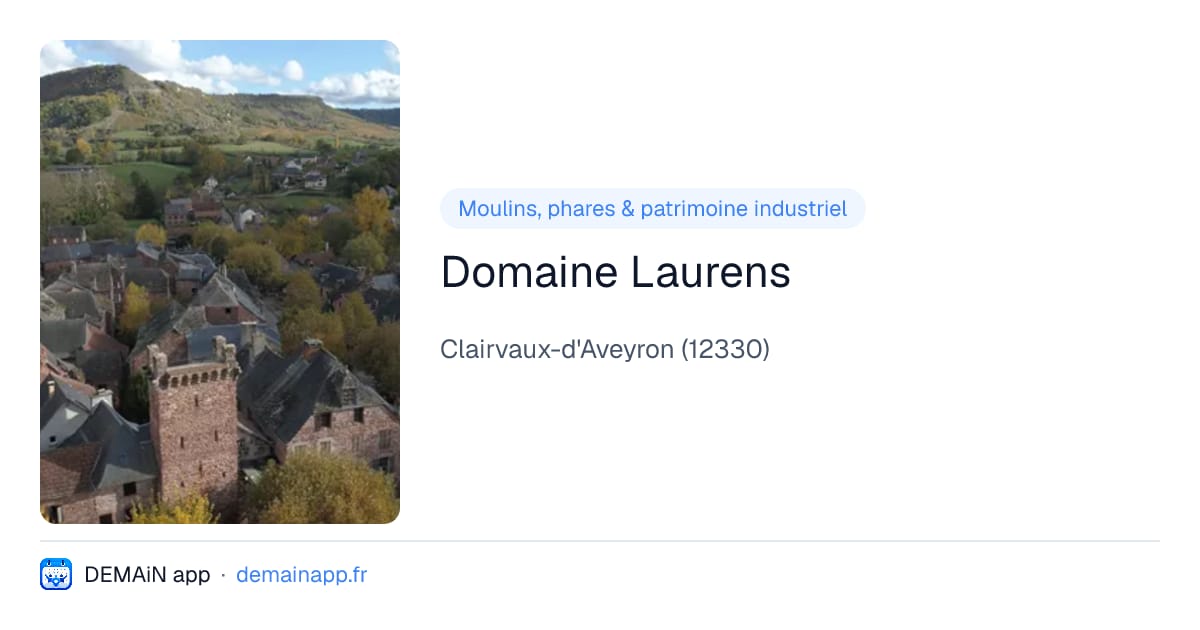 Domaine Laurens — Clairvaux-d'Aveyron