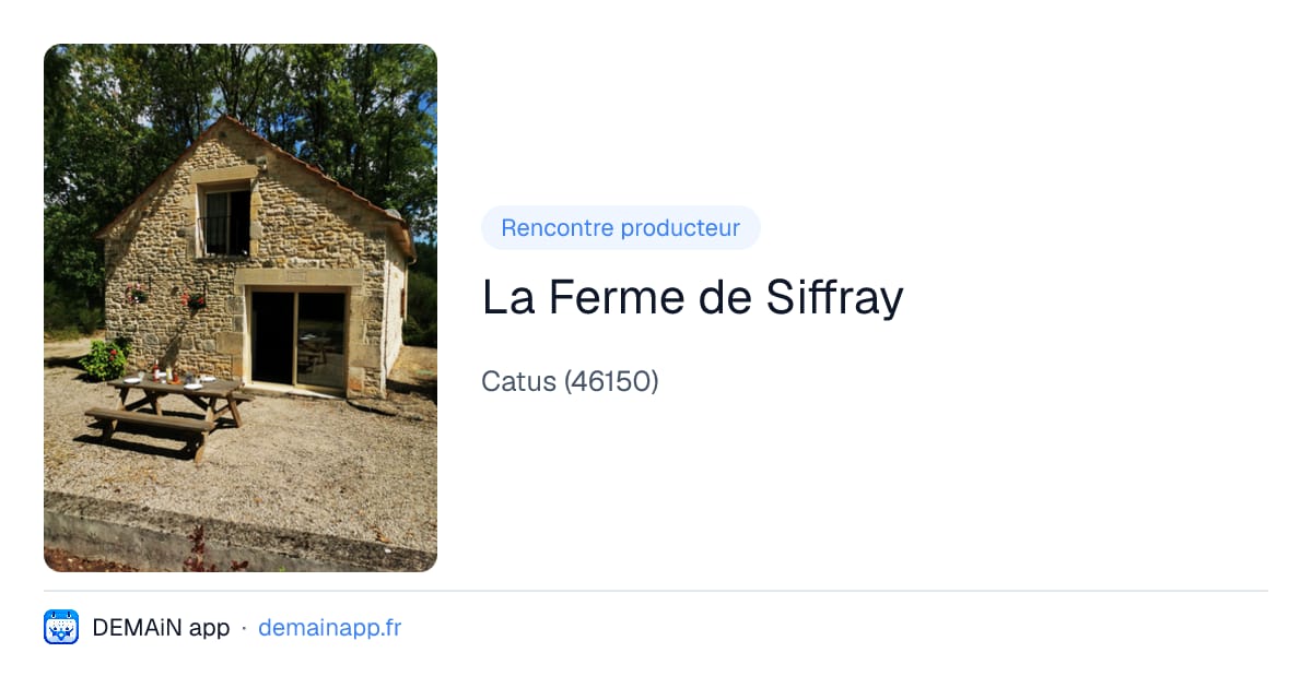 La Ferme de Siffray — Catus