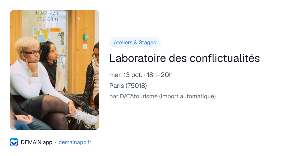 Laboratoire des conflictualités — Paris