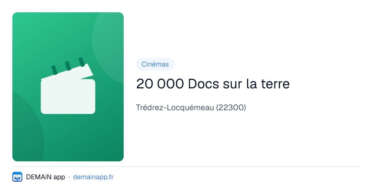 20 000 Docs sur la terre — Trédrez-Locquémeau