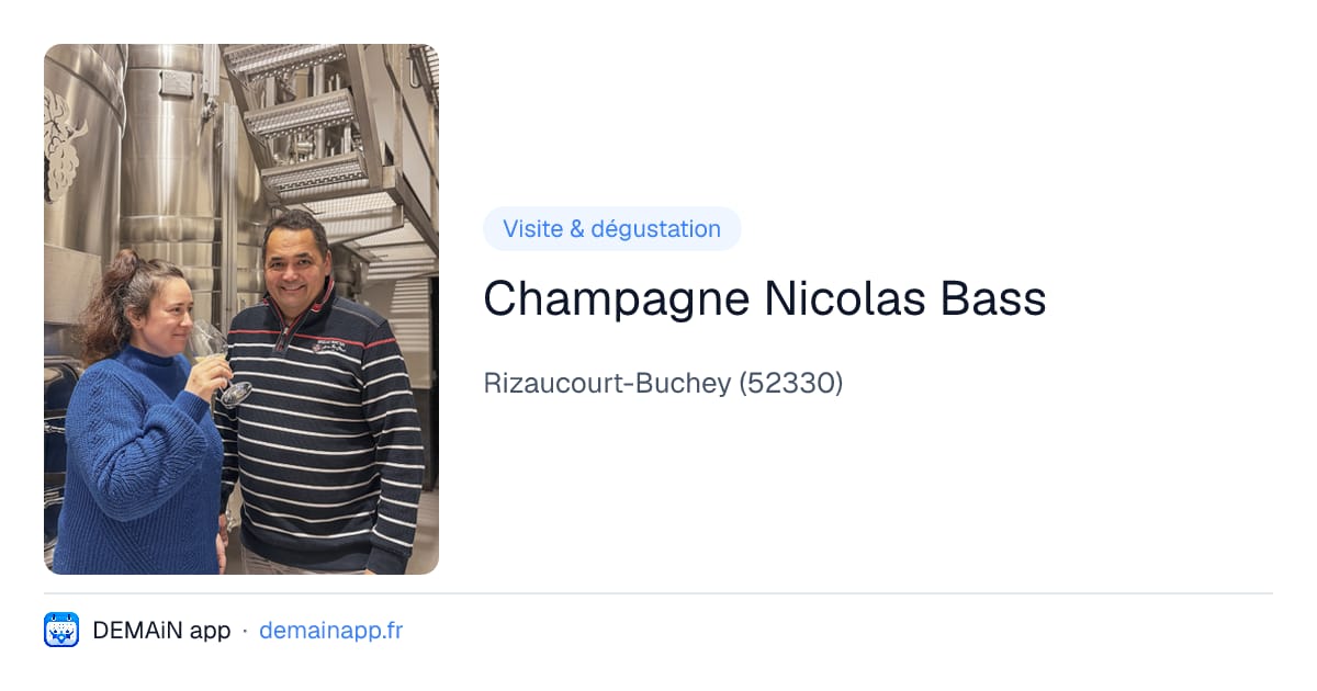 Champagne Nicolas Bass — Rizaucourt-Buchey