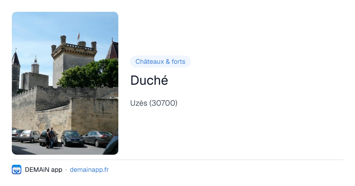 Duché — Uzès