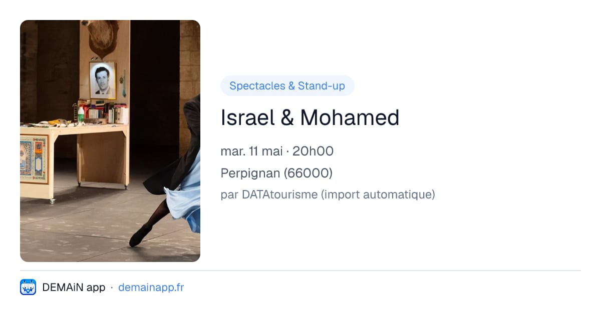 Israel & Mohamed — Perpignan