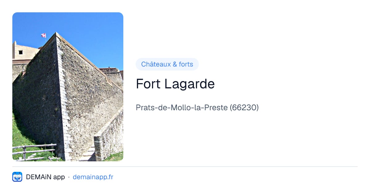 Fort Lagarde — Prats-de-Mollo-la-Preste