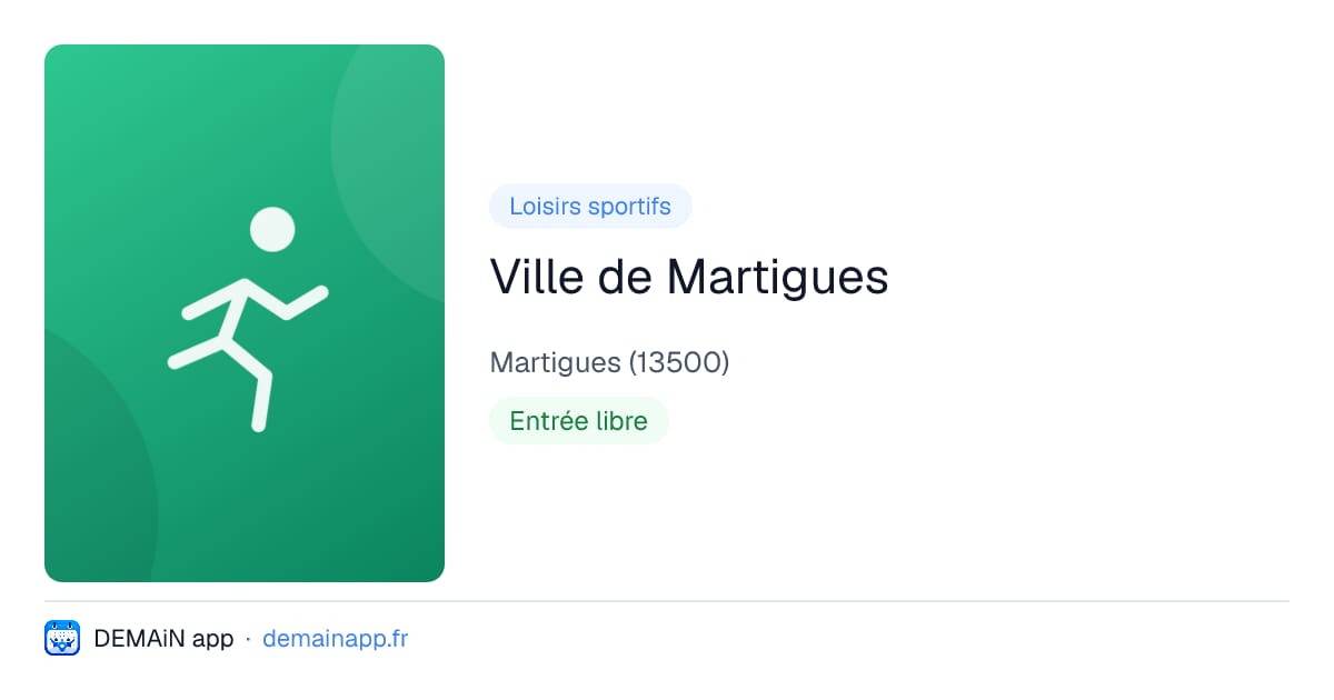 Ville de Martigues — Martigues