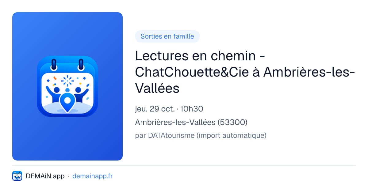 Lectures en chemin - ChatChouette&Cie à Ambrières-les-Vallées — Ambrières-les-Vallées