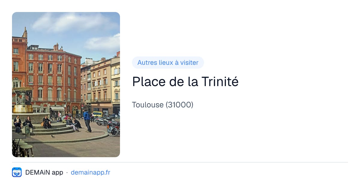 Place de la Trinité — Toulouse