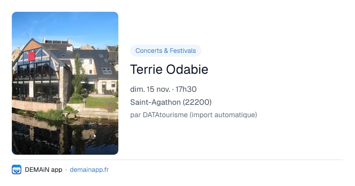 Terrie Odabie — Saint-Agathon