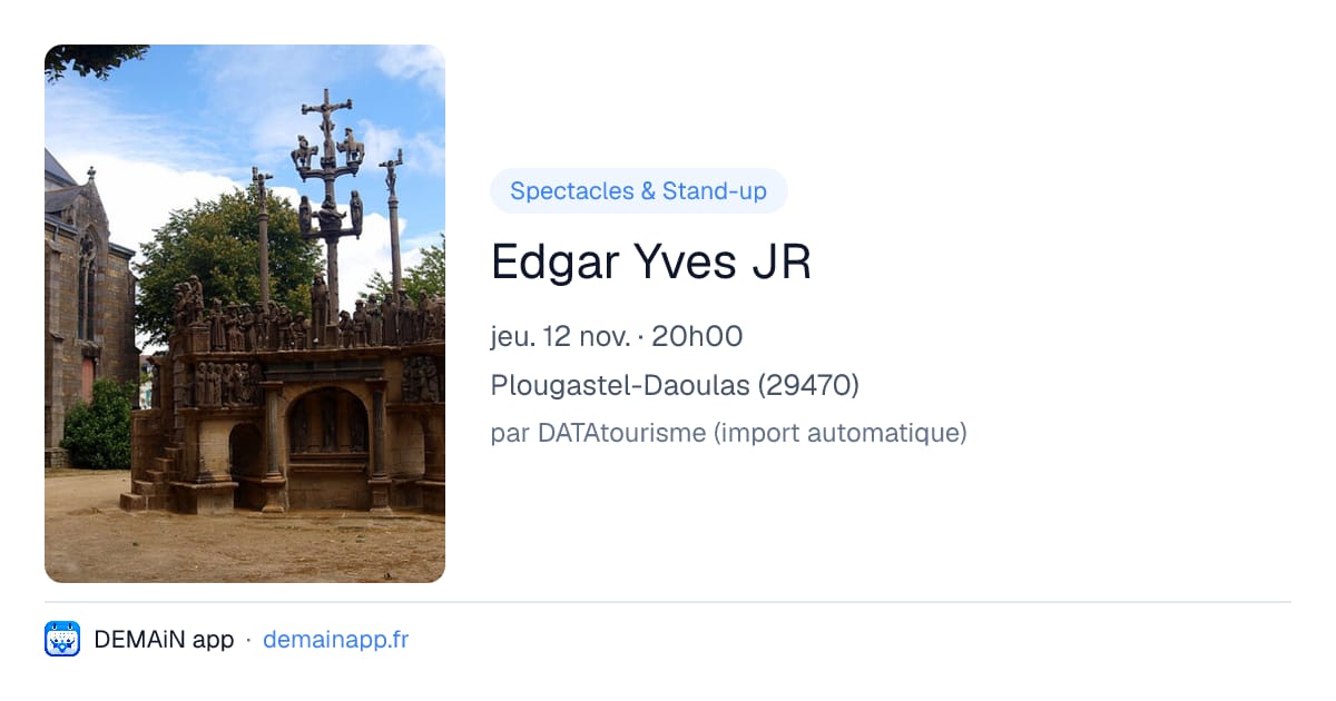 Edgar Yves JR — Plougastel-Daoulas