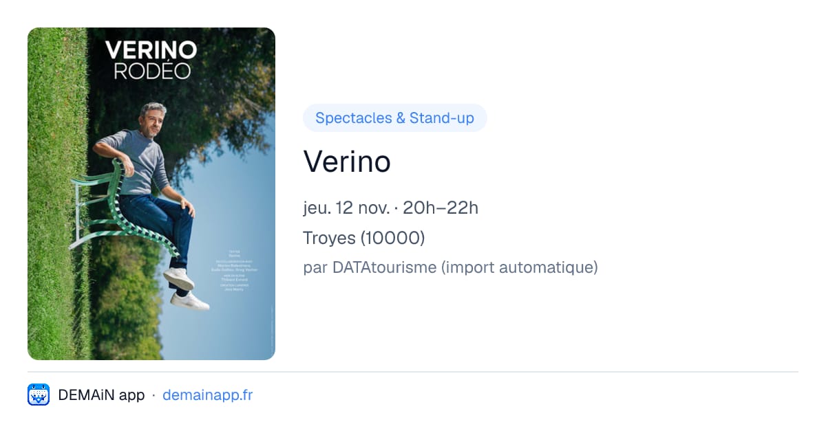Verino — Troyes