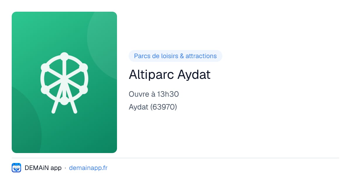 Altiparc Aydat — Aydat