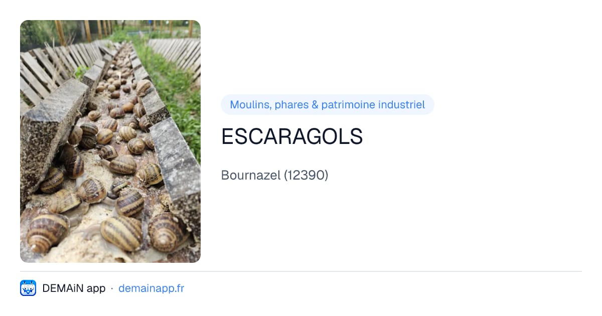 ESCARAGOLS — Bournazel