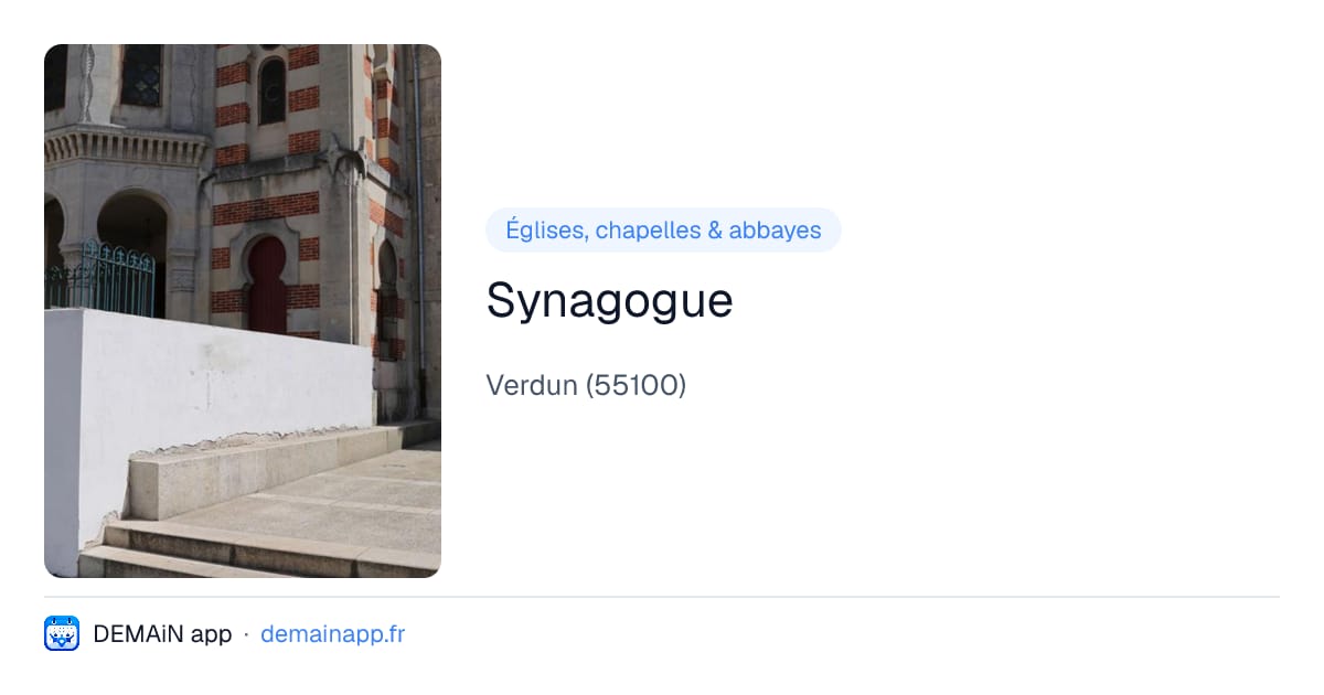 Synagogue — Verdun