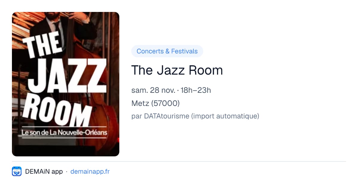 The Jazz Room — Metz