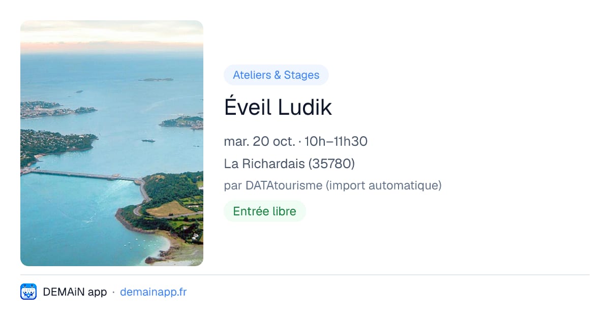 Éveil Ludik — La Richardais