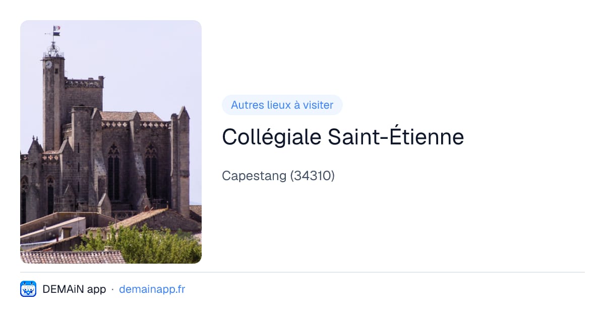 Collégiale Saint-Étienne — Capestang