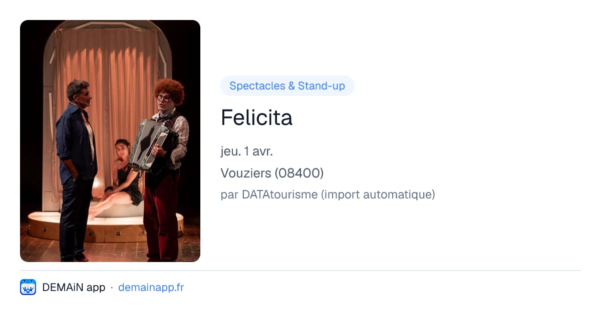 Felicita — Vouziers