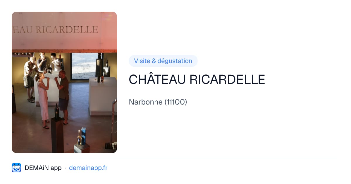 CHÂTEAU RICARDELLE — Narbonne