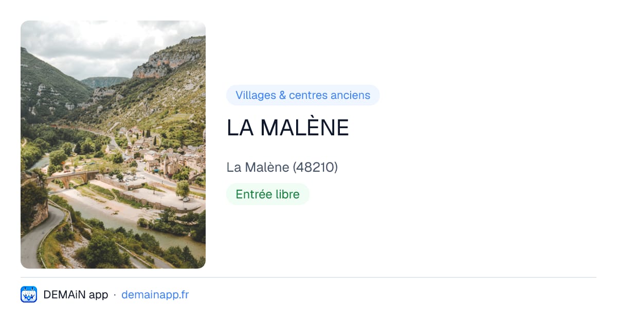 LA MALÈNE — La Malène