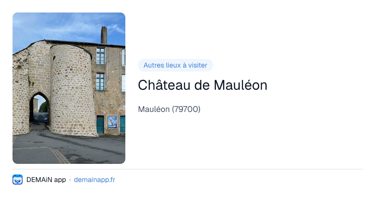 Château de Mauléon — Mauléon