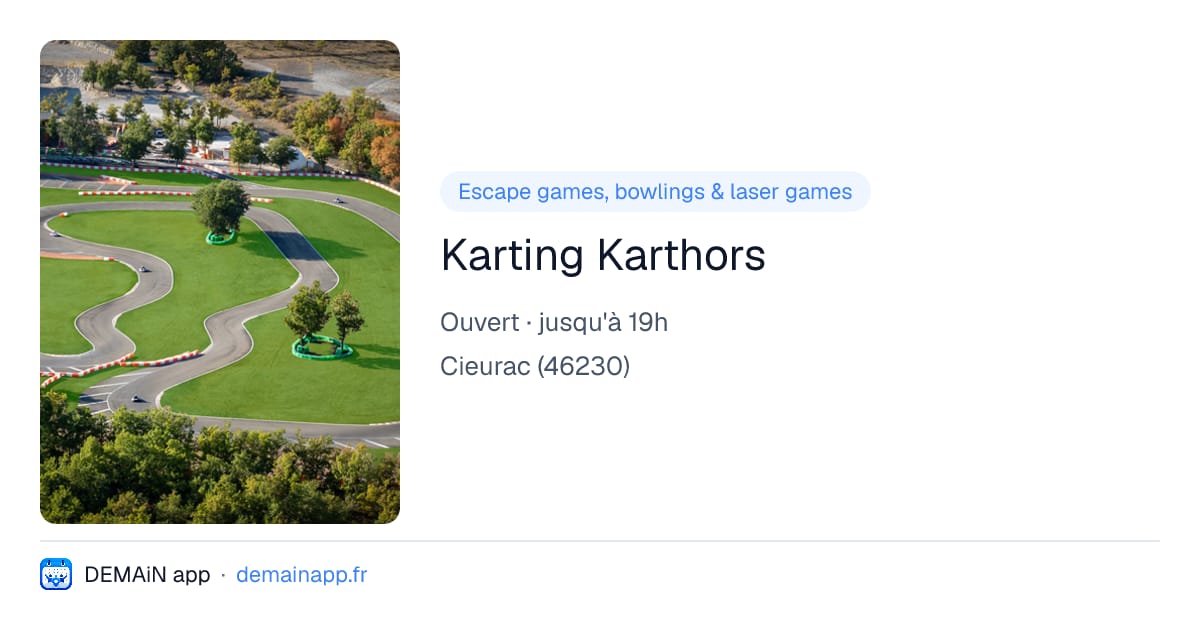 Karting Karthors — Cieurac