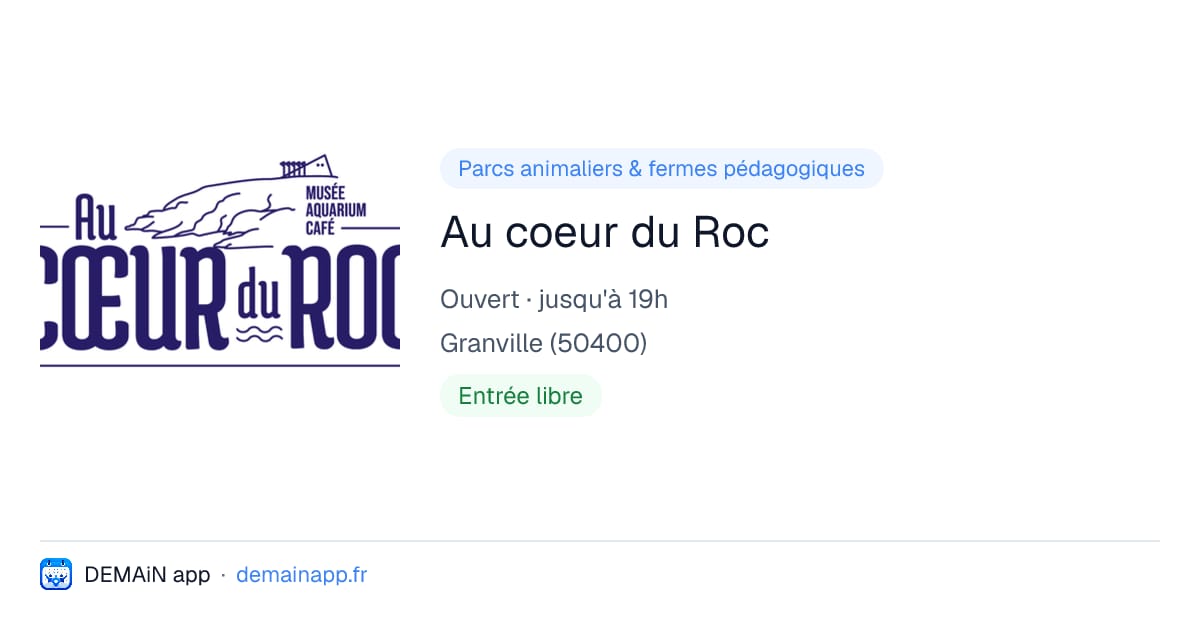 Au coeur du Roc — Granville