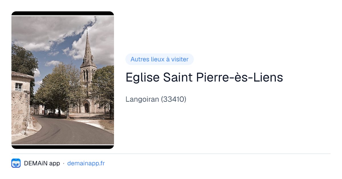 Eglise Saint Pierre-ès-Liens — Langoiran