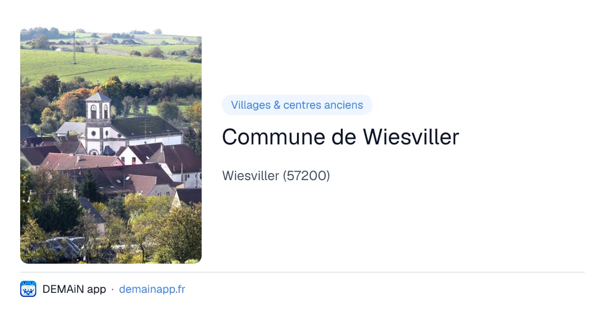 Commune de Wiesviller — Wiesviller