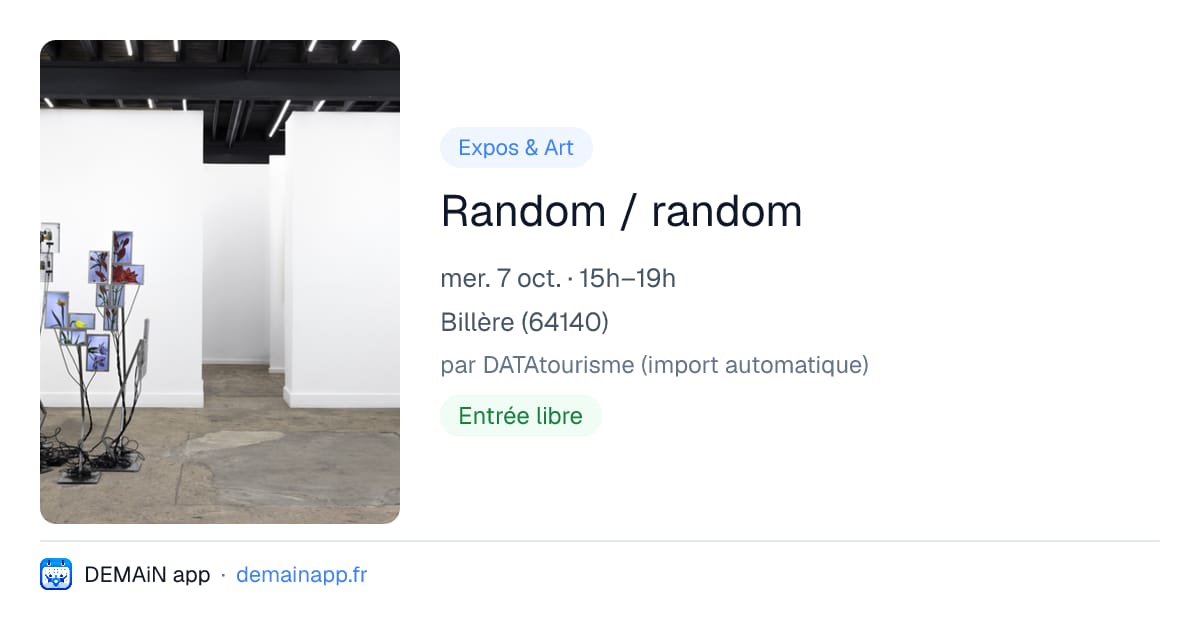 Random / random — Billère