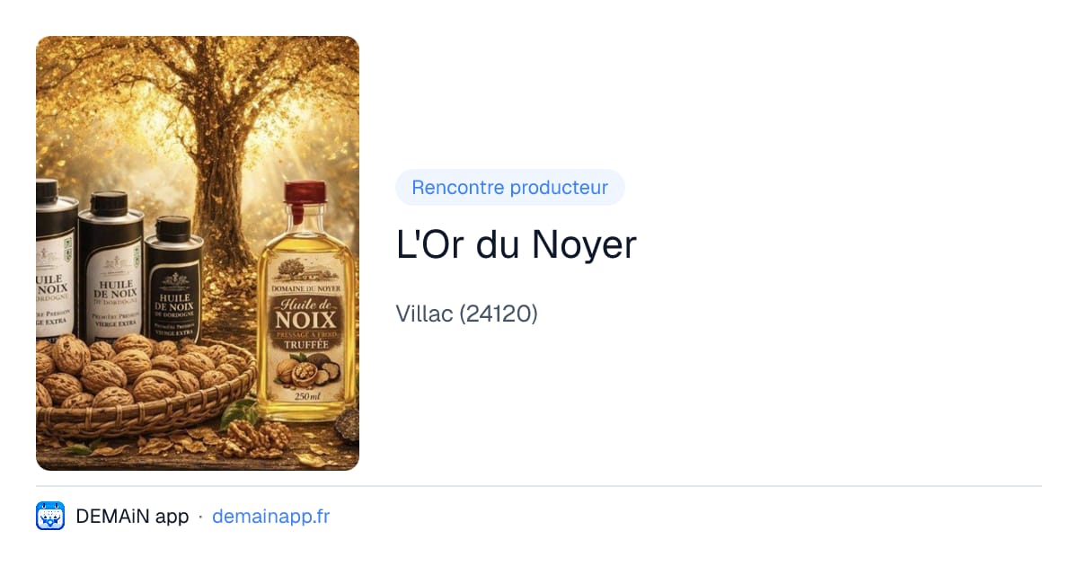 L'Or du Noyer — Villac