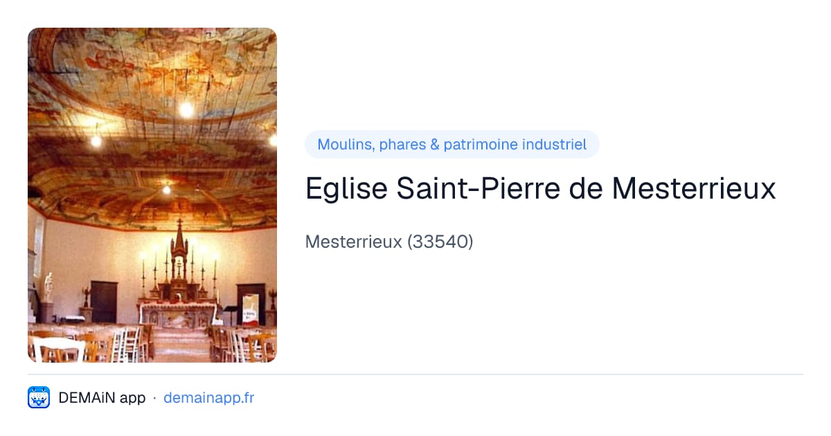 Eglise Saint-Pierre de Mesterrieux — Mesterrieux