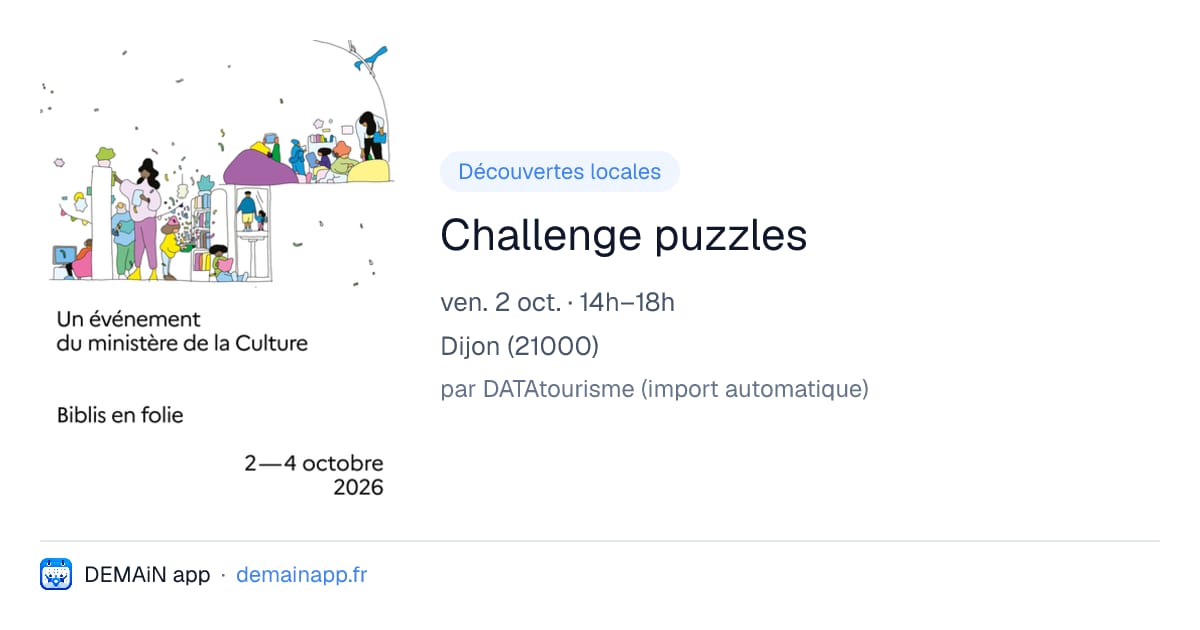 Challenge puzzles — Dijon
