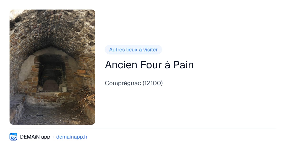 Ancien Four à Pain — Comprégnac