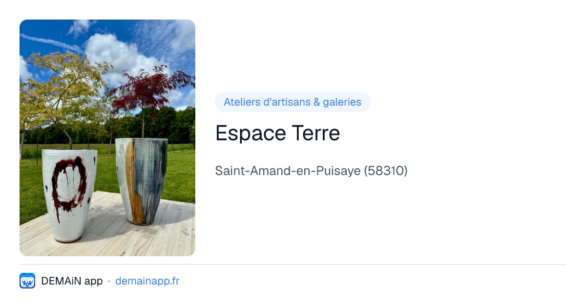 Espace Terre — Saint-Amand-en-Puisaye