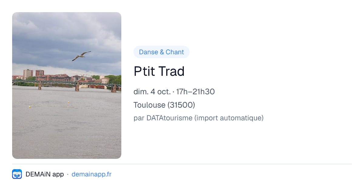 Ptit Trad — Toulouse
