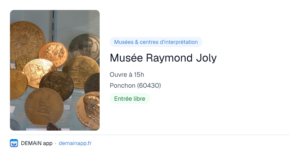Musée Raymond Joly — Ponchon