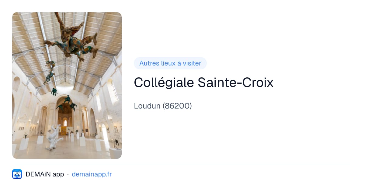 Collégiale Sainte-Croix — Loudun