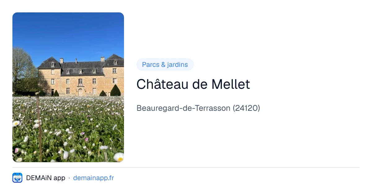 Château de Mellet — Beauregard-de-Terrasson